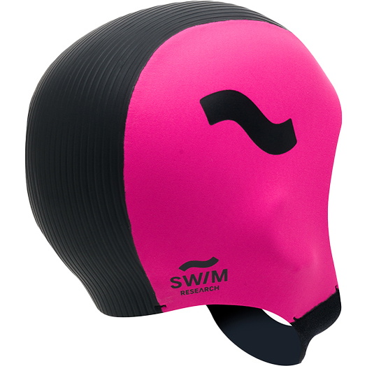 2026 Swim Research Freedom 3mm Badehætte C-HOSR - Sort / Pink